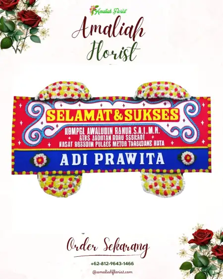 Papan Bunga Ucapan Selamat Cihaur